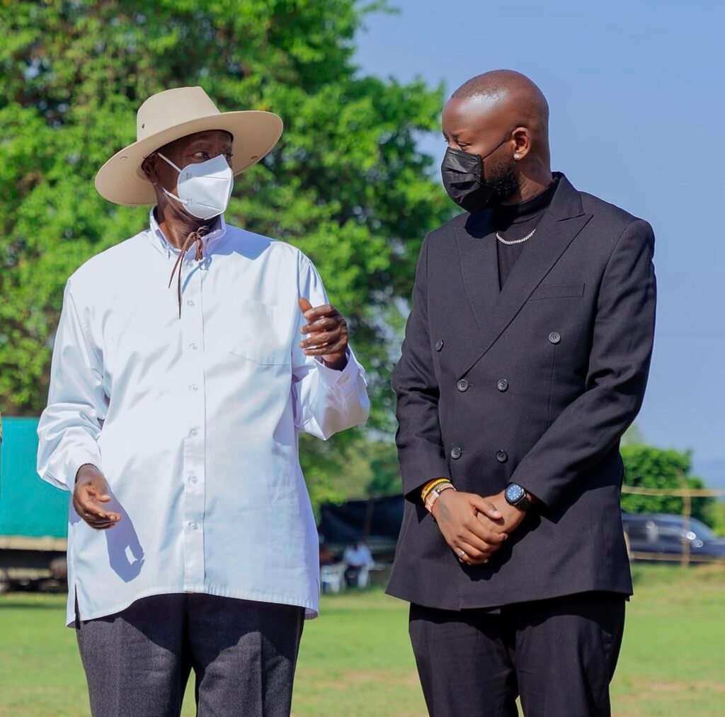 Eddy Kenzo, President Museveni