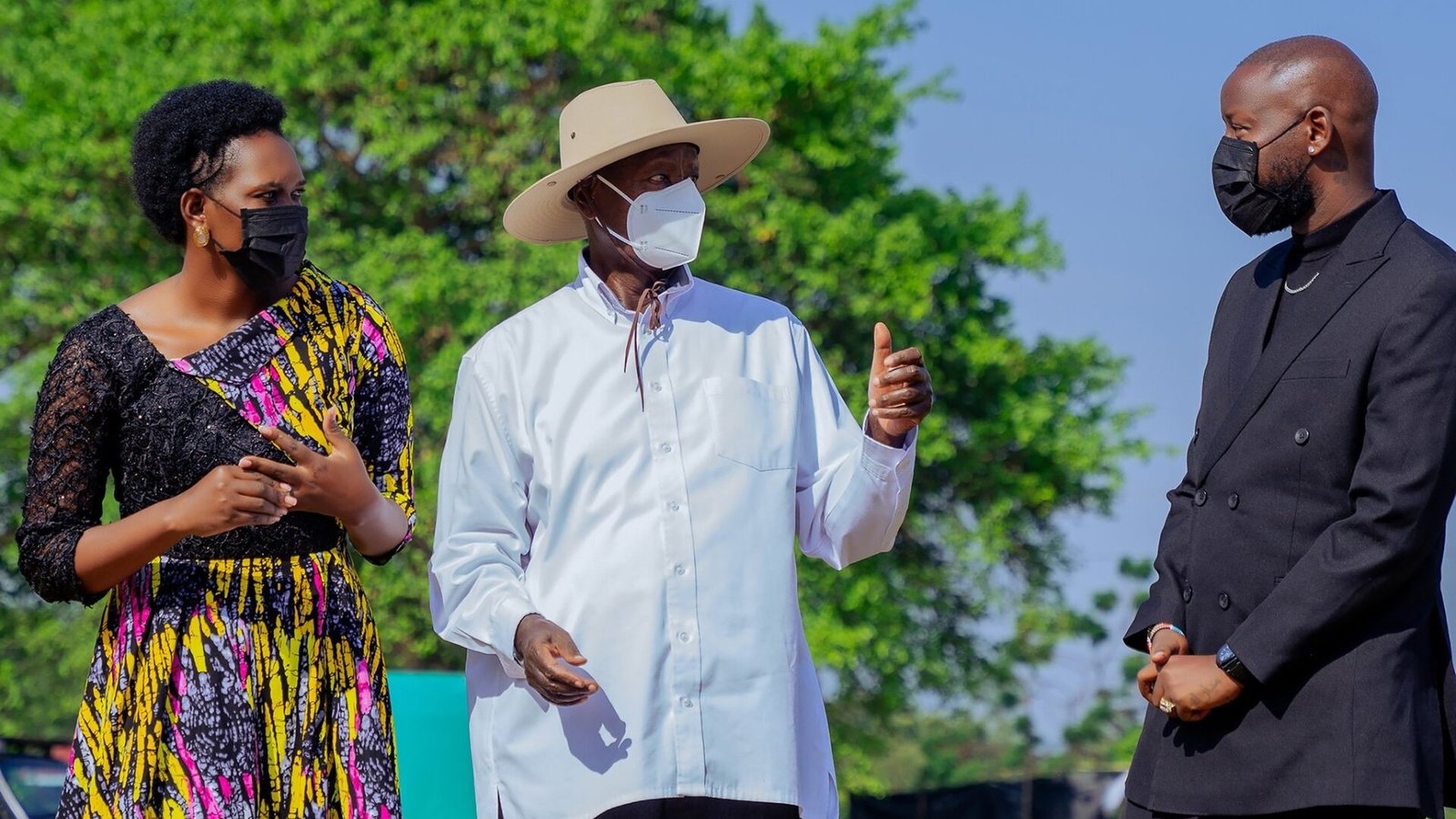 Eddy Kenzo, President Museveni, Phiona